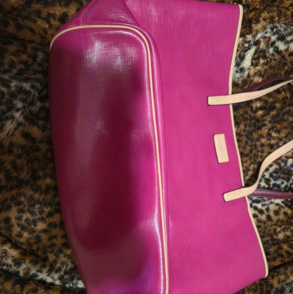Leather authentic Coach bag